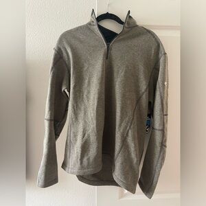 KUHL Men’s XL Revel 1/4 zip Oatmeal